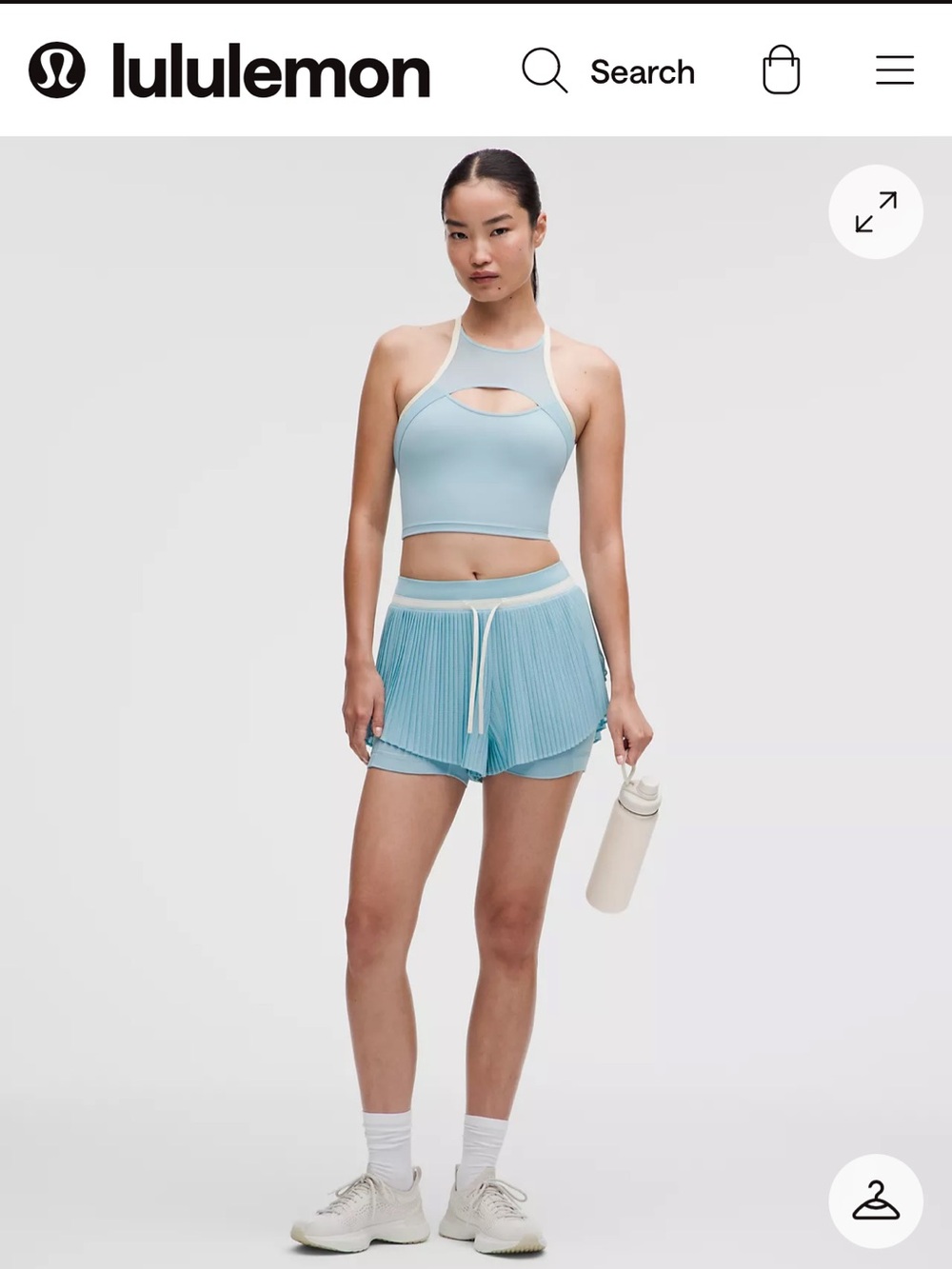 Lululemon ace advantage pleated tennis short 2”. Brand new with tags.